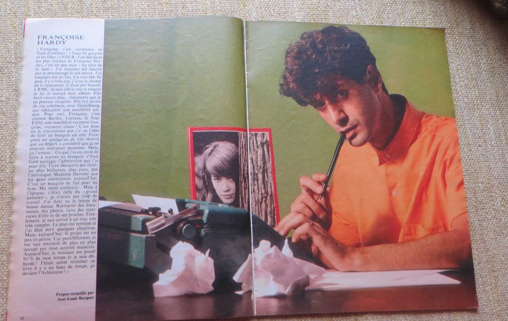 Música Anos 80 Salut Marc Lavoine Goldman 1985 Poster Julien e Birgine