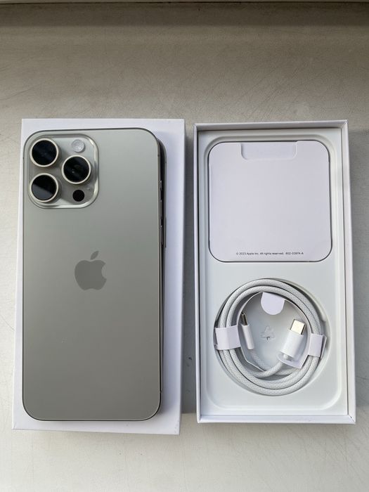 Iphone 15 pro max 256gb