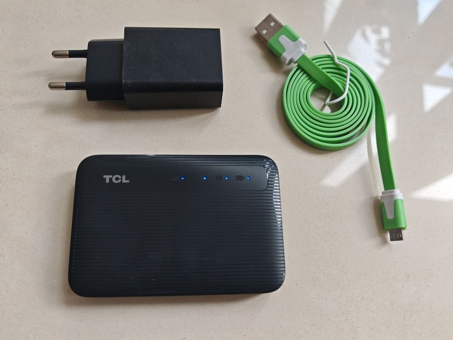 Tcl router 4G LTE na kartę Nano sim przenośny mobilny nowa bateria wif