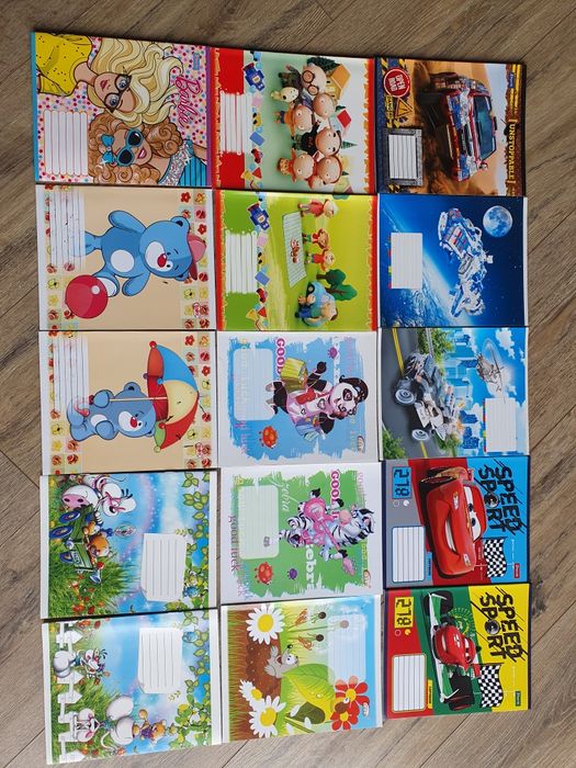 Зошити в лінію на 12 аркушів