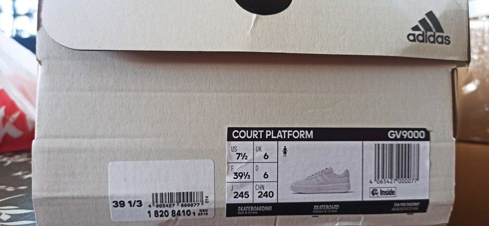 Adidas Court Platform buty sportowe damskie