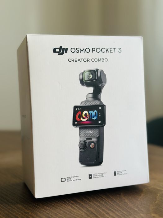 DJI Osmo Pocket 3 Creator Combo – COMO NOVA