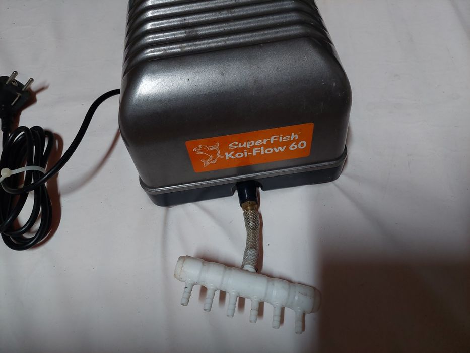 Pompa powietrza do akwarium stawów