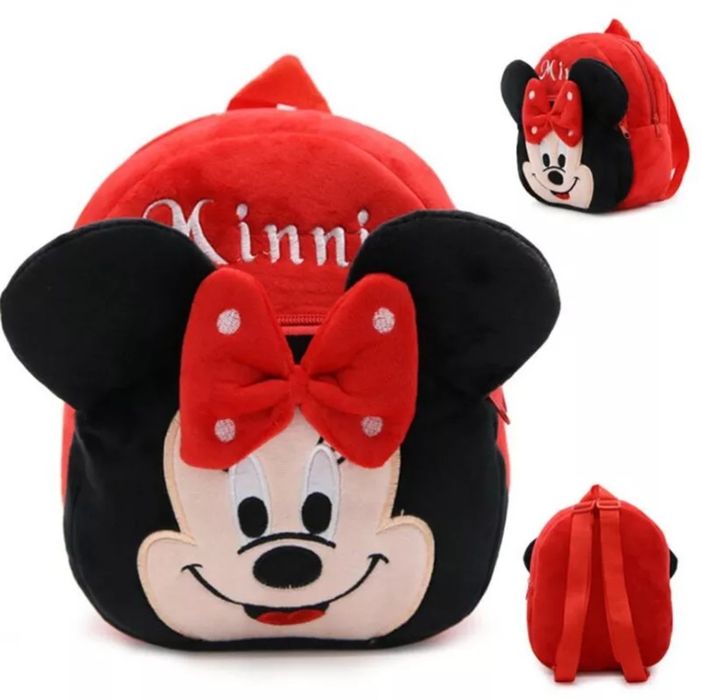 Pluszowy plecak Myszka Minnie Myszka Mickey