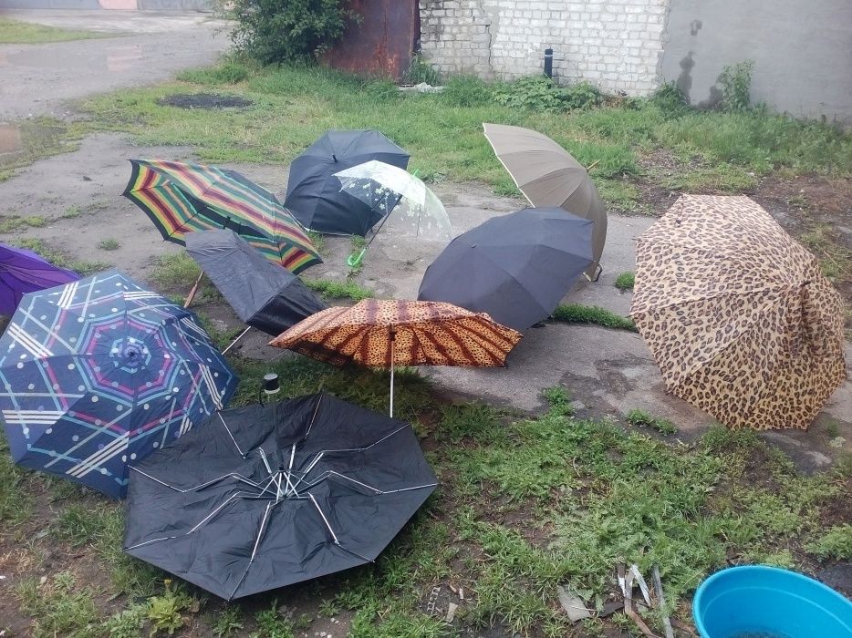 Зонт на запчастм