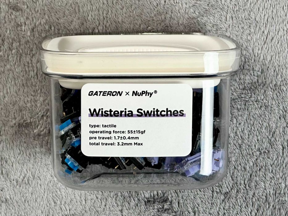 Zestaw niskoprofilowych switchy Gateron do klawiatury mechanicznej