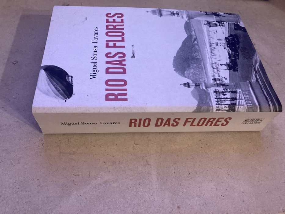 Livro de leitura Rio Das Flores de Miguel Sousa Tavares