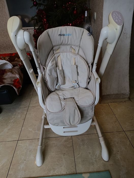 Стільчик-гойдалка mioobaby Jazz 3в1