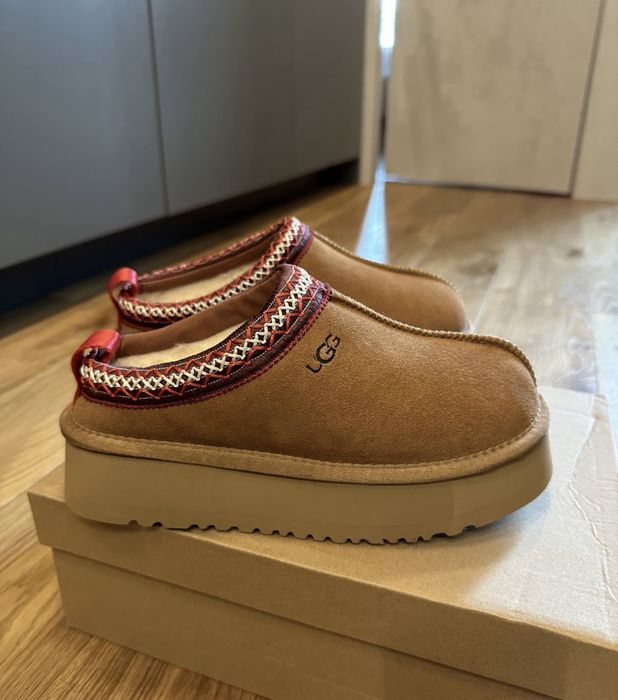 Оригінал UGG tazz chestnut угги слипперы коричневые 36 37 38 39 40 41