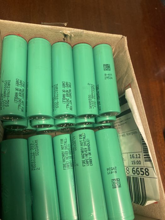 Топові акумулятори Samsung 50S 21700 (5000 mAh, 45A) знову в наявності!