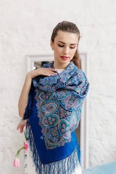 Павлопосадские платки 125×125см