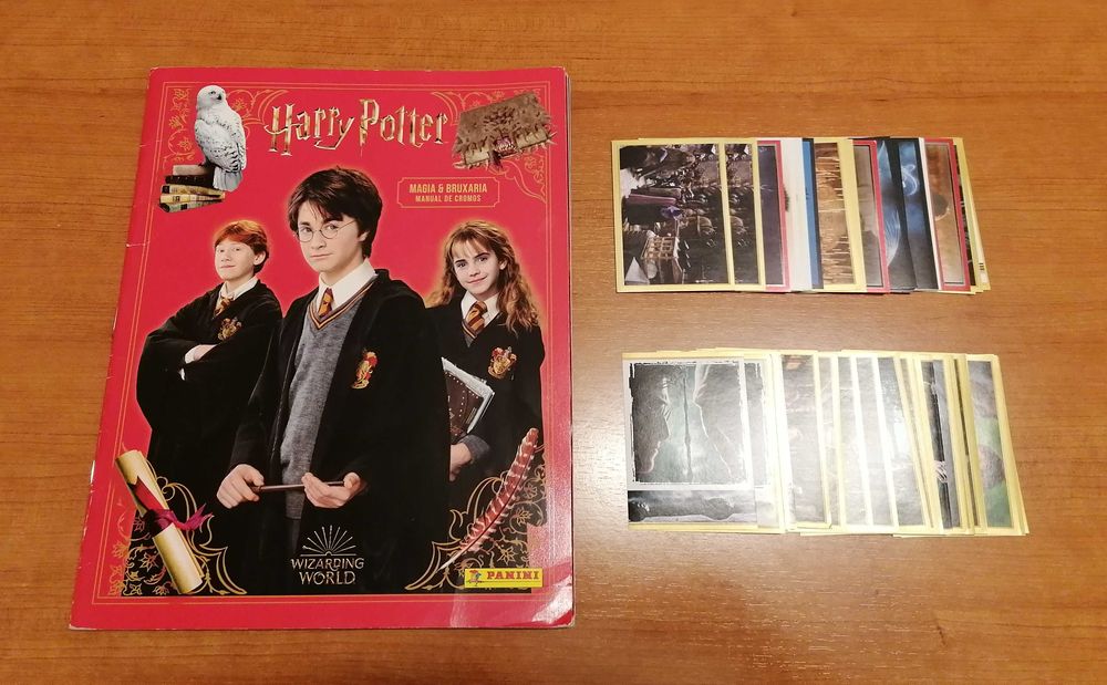Cromos da colecção Harry Potter Magia & Bruxaria (LER O ANÚNCIO SFF)