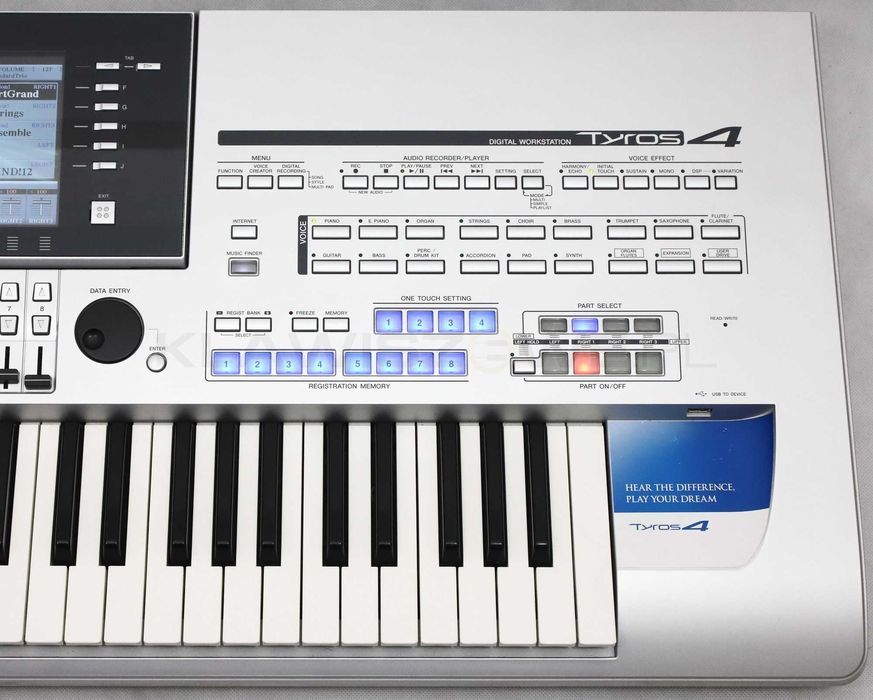 YAMAHA TYROS 4 - Super Stan ! Oryginalny zestaw |  Zostaw Instrument w
