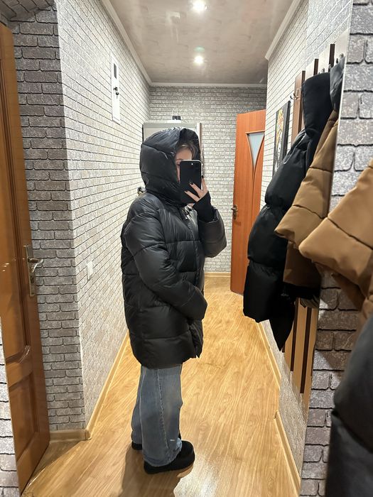 Пуховик подовжений