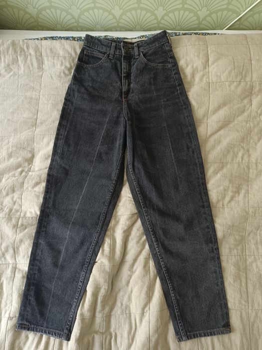 Spodnie Lee wysoki stan