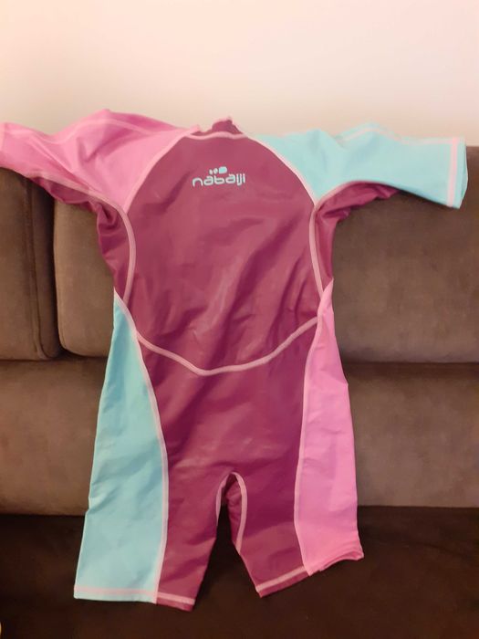 krótki kombinezon pływacki dla dziewczynki Nabaiji 125-132 (ok. 8 lat)