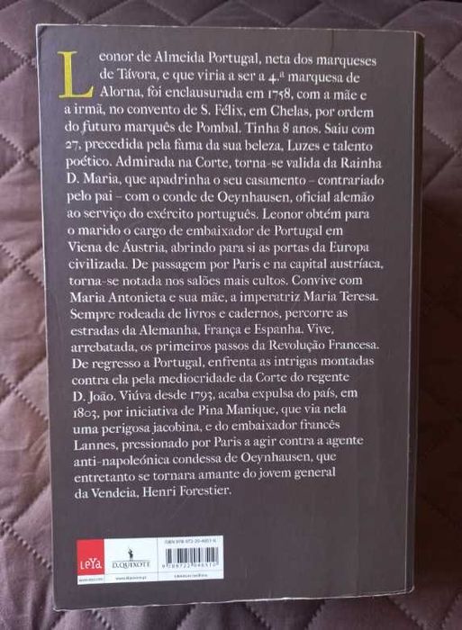 As Luzes de Leonor - Maria Teresa Horta (A Marquesa de Alorna, uma sedutora de anjos, poetas e heróis)