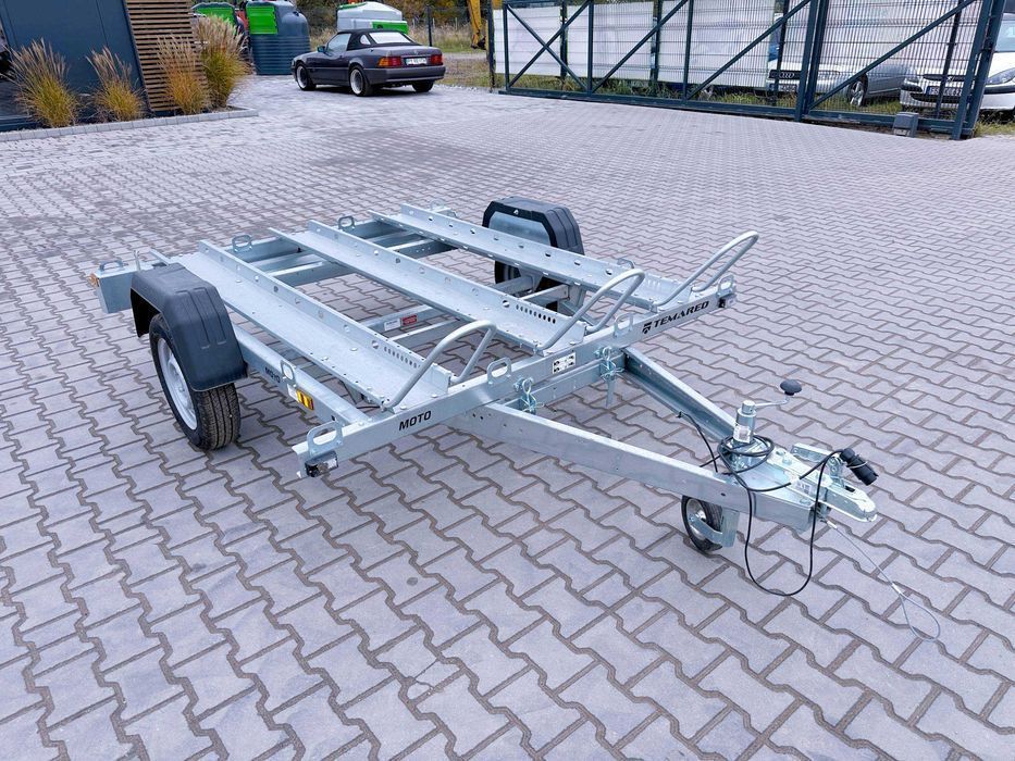 TEMARED MOTO 3 Premium DMC 750 kg na 3 motocykle bez podłogi