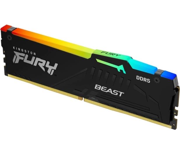Pamięć ram Kingston FURY  32GB 1x32GB 5600MHz CL36 Beast RGB