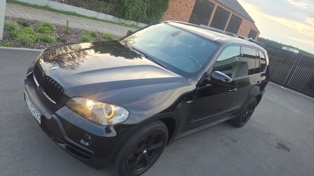 BMW X5 X5 E70 35d Hak 3.5t oryginalnie bez pneumatyki