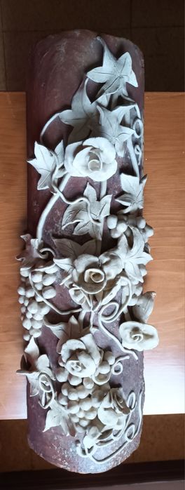 Telha regional decorada