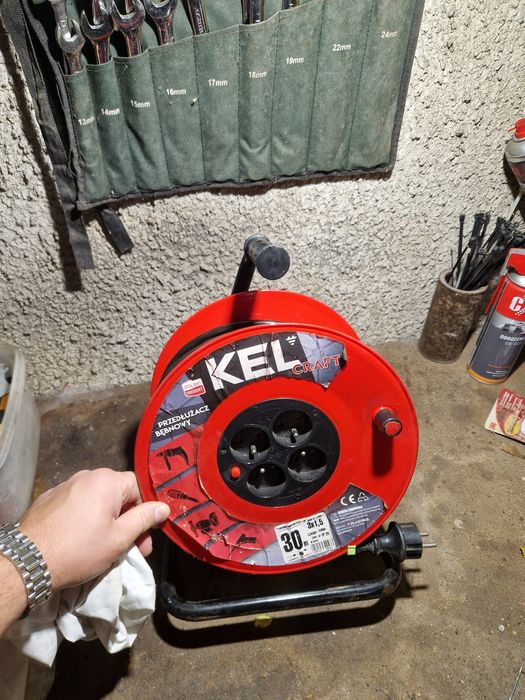 Przedłużacz bębnowy 30m