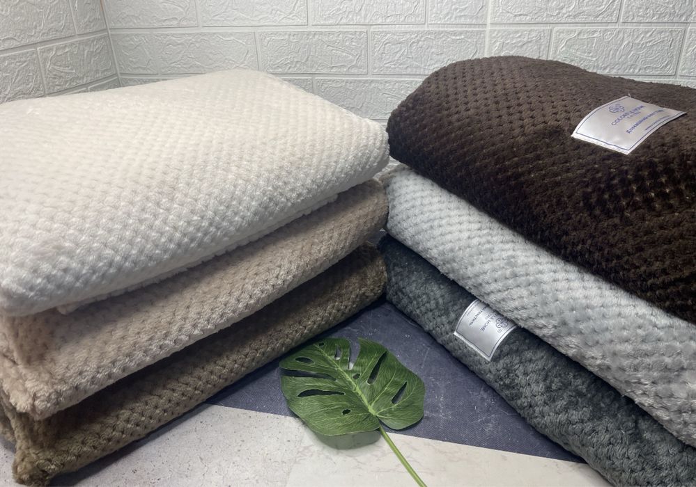 Плед Бамбук Покривало різні розміри Полуторні Двохспальні Євро