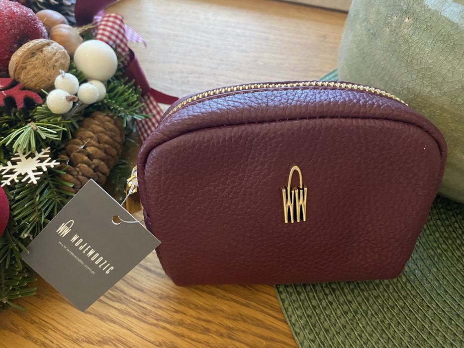 Mała kosmetyczka Wojewodzic bordo / wino