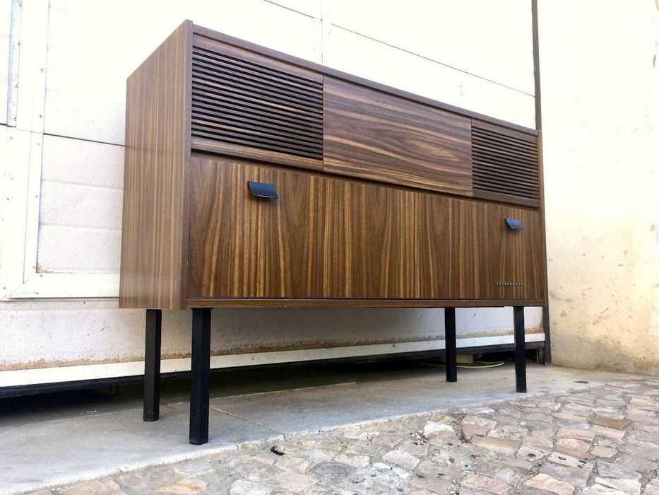 Rádio gira discos a funcionar antigo +112comp X34prof X77alt.