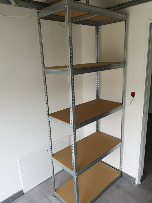 Regał Magazynowy, Skręcany 210x91x46 cm 5P/280 kg