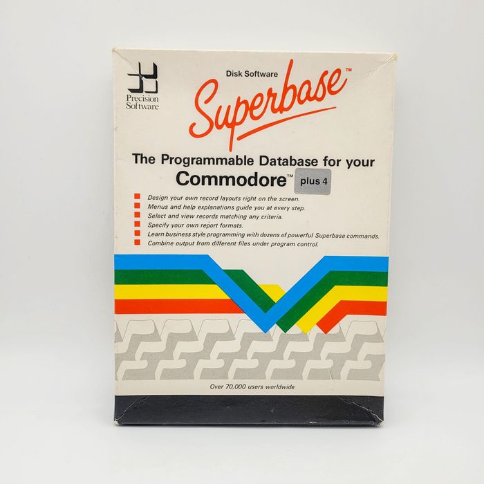 Superbase The Programmable Database Commodore 16/Plus 4