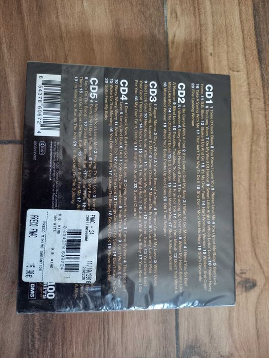 Cd B.B. King 100 hits legends selado