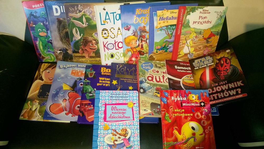 Książeczki dla dzieci Pidżamersi Nemo Bob Kołysanki i inne