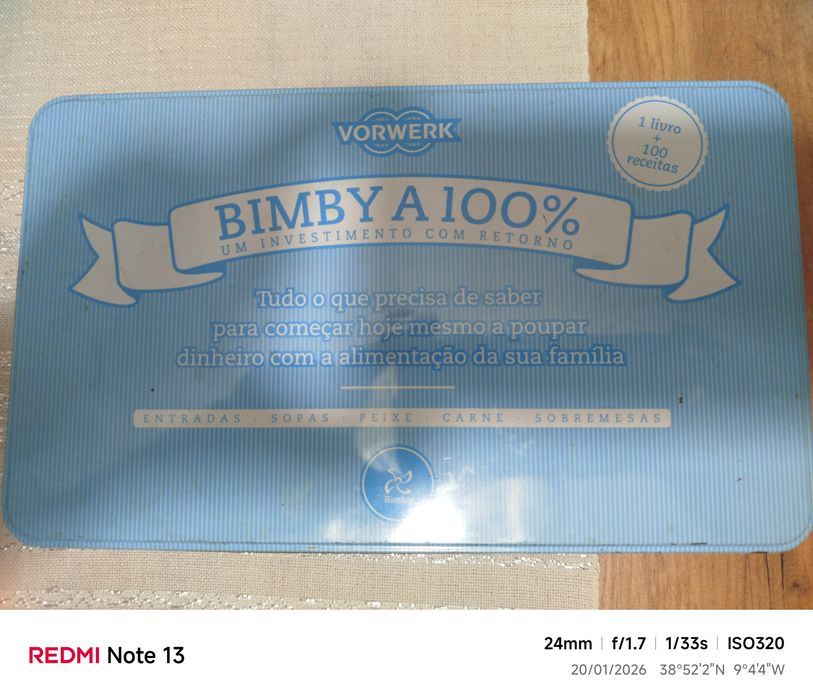 Livro de receitas mais 100 receitas Bimby