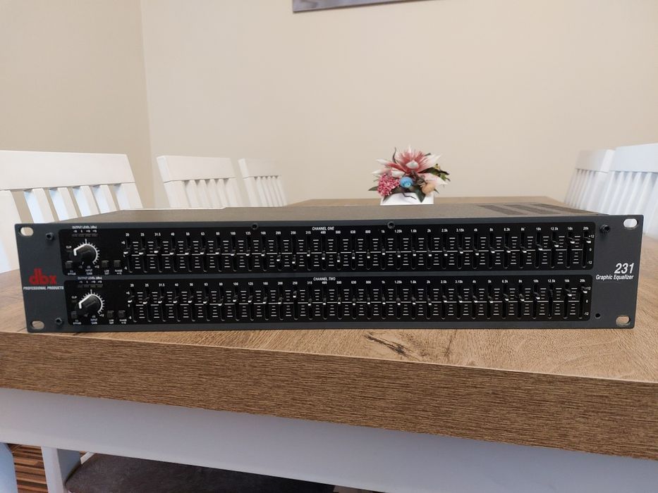 Dbx 231 equalizer procesor korektor graficzny bramka