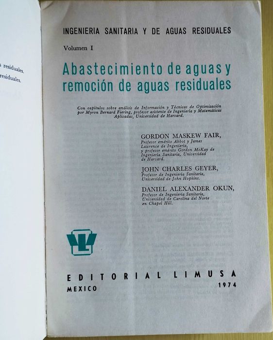 Abastecimiento de Agua y Remoción de Aguas Residuales
