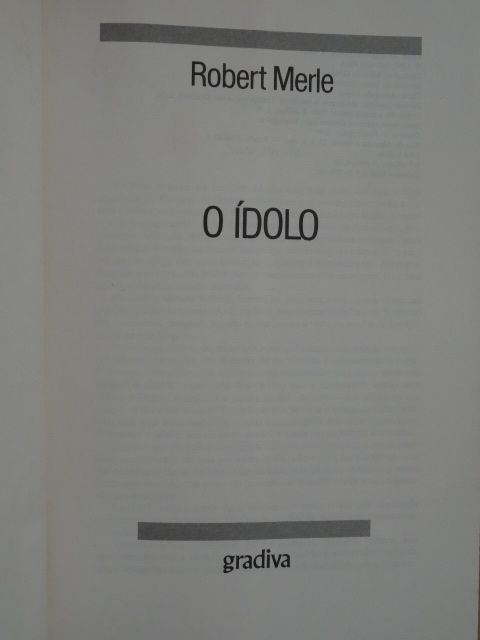 Malevil de Robert Merle - Vários Livros