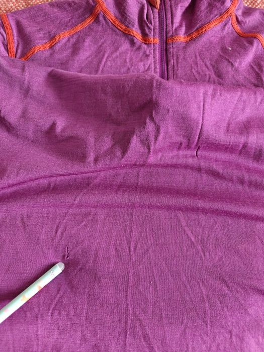 XL termicxna wełniana bluzka koszulka merino wełna outdoor narty góry