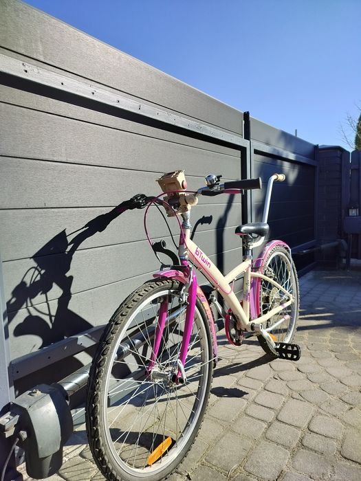 Rower Btwin koła 24 dla dziewczynki