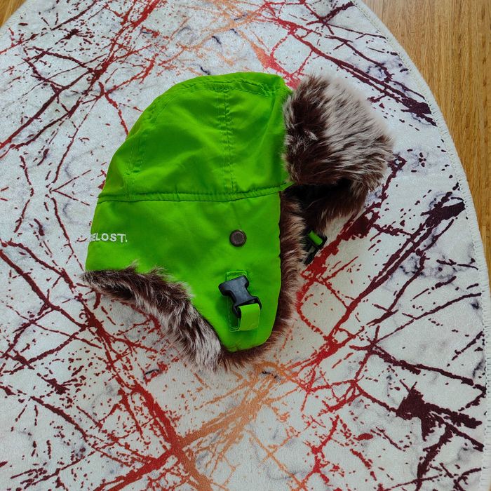 Czapka zimowa z futerkiem