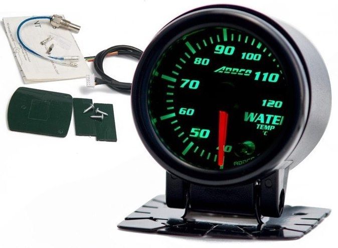 ADDCO Zegar Wskaźnik Temperatura WODY OLEJ Voltomierz Volt Obrotomierz