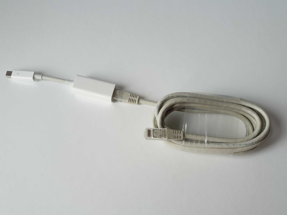 Apple Thunderbolt to Gigabit Ethernet  A1433 MD463ZM/A +кабель CAT6 3м