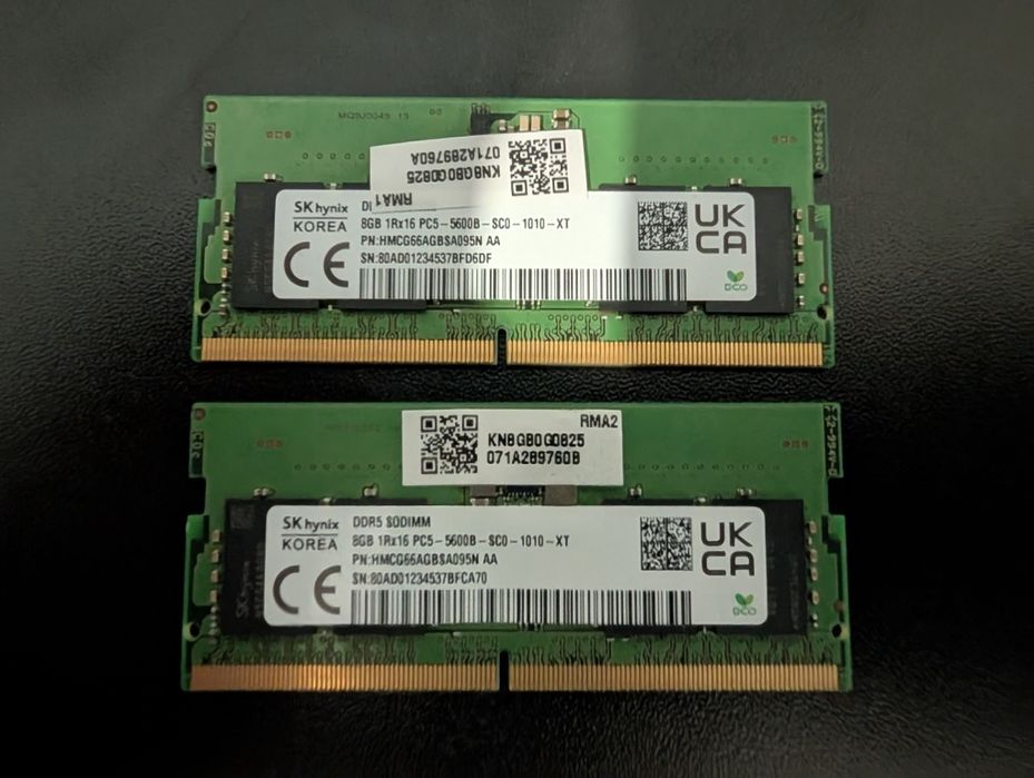 SK hynix DDR5-5600 SO-DIMM 8 GB