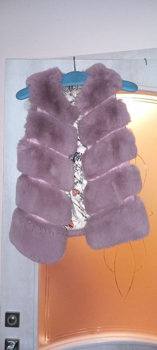 дитячий хутровий жилет