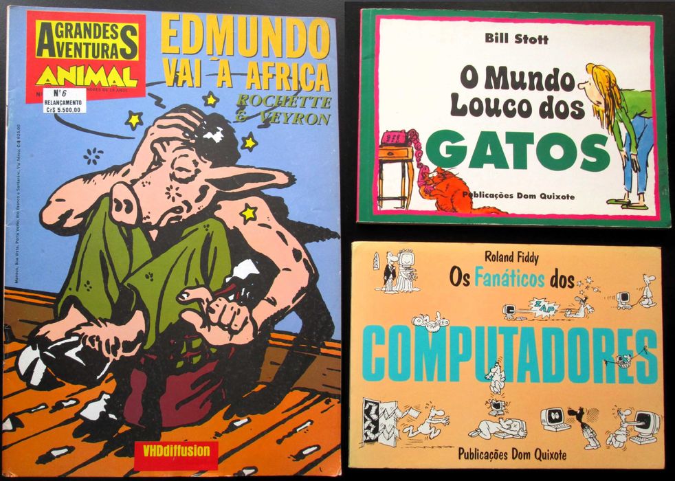 Edmundo vai a Africa + mundo louco dos gatos+  fanáticos