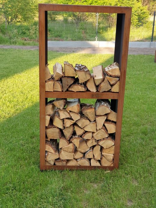 Palenisko ogrodowe Corten z regulowanym rusztem Grill BBQ