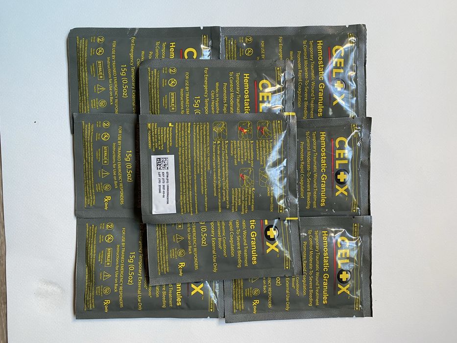 Celox Rapid  H*VENT Combat Gauze Celox Gauze