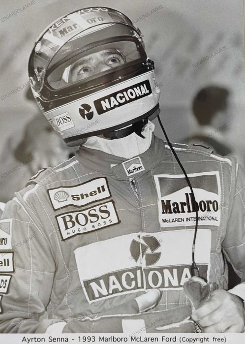 Coleção de Fotos Originais Grand Prix de 1993 ( Ayrton Senna e mais )