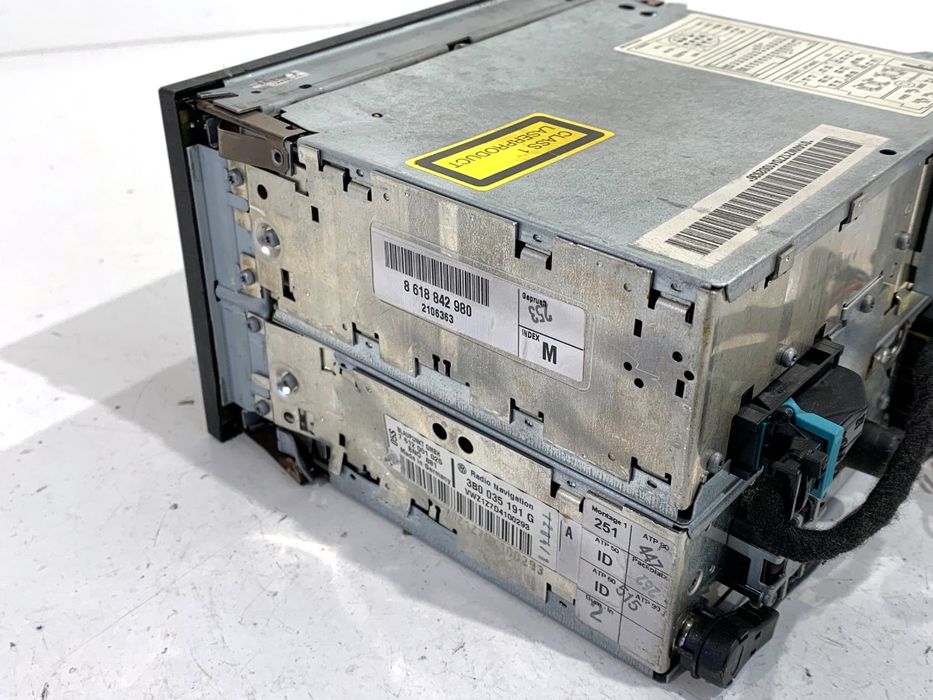 RADIO VW PASSAT B5 FL 3B0035191G 00-05 ODTWARZACZ MULTIMEDIA, STEREO