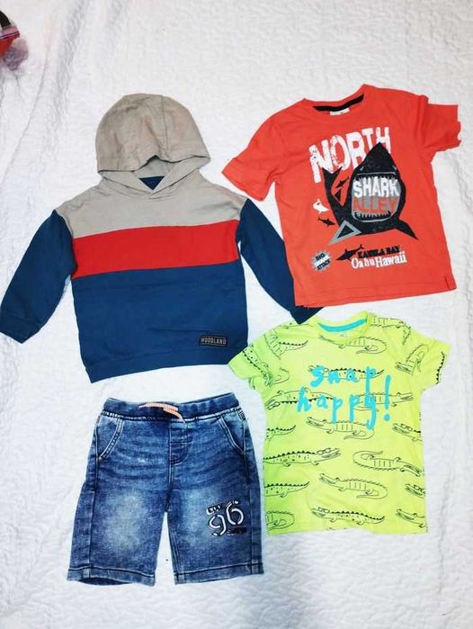 Fajna paka ubrań dla chłopca 110 Levi's Mickey